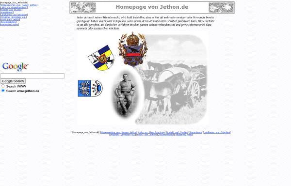 Vorschau von www.jethon.de, Jethon