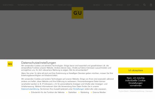 Vorschau von www.gu.de, Gräfe und Unzer