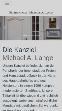 Vorschau der mobilen Webseite ramalange.de, Lange, Michael A.