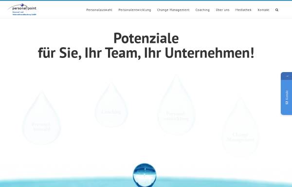 Vorschau von www.personal-point.de, Personal-point GmbH