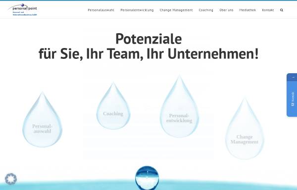 Vorschau von www.personal-point.de, Personal-point GmbH