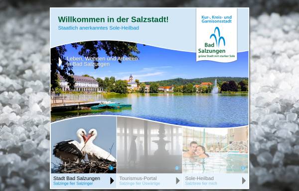 Vorschau von www.badsalzungen.de, Kur- und Kreisstadt Bad Salzungen