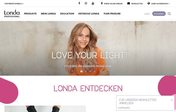 Vorschau von www.londa.de, Londa GmbH