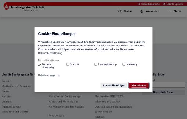 Vorschau von infobub.arbeitsagentur.de, Winzermeister / Winzermeisterin