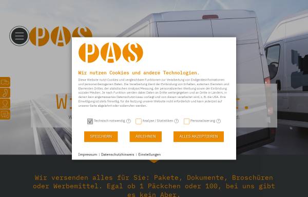 P.A.S. - W. Friess Boten- und Kurierdienst GmbH