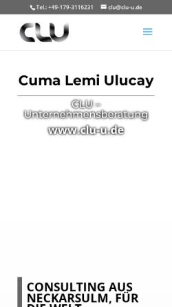 Vorschau der mobilen Webseite www.ulucay.de, Ulucay, Cuma