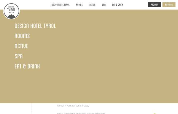 Vorschau von www.tyrol-hotel.it, Komforthotel Tyrol