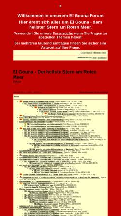Vorschau der mobilen Webseite 20609.forumromanum.com, El Gouna Forum