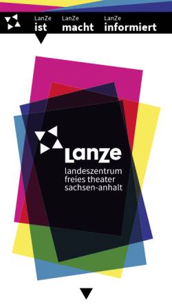 Vorschau der mobilen Webseite www.lanze-lsa.de, LanZe Sachsen-Anhalt e.V.