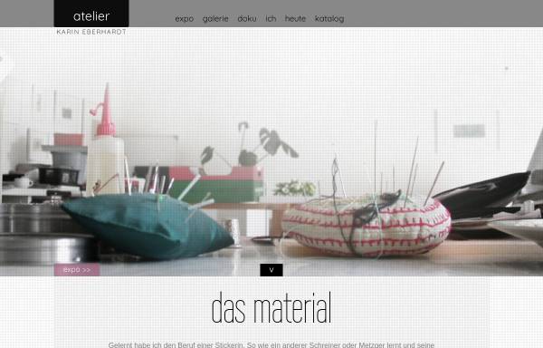 Vorschau von www.karin-eberhardt.de, Eberhardt, Karin Textile Objekte