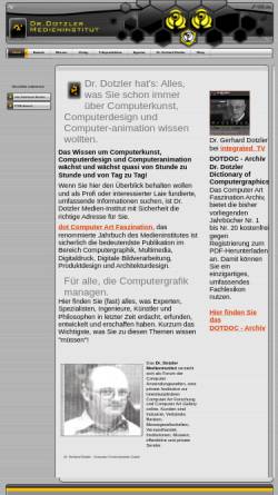 Vorschau der mobilen Webseite www.dot-online.de, Dr. Dotzler Medien-Institut