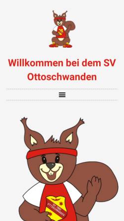 Vorschau der mobilen Webseite sv-ottoschwanden.de, SV Ottoschwanden 1960 e.V.