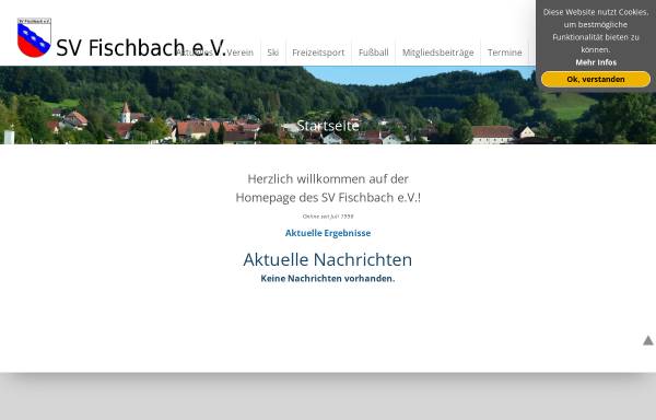 Vorschau von www.svfischbach.de, SV Fischbach e.V.