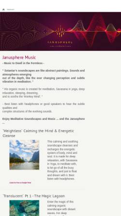 Vorschau der mobilen Webseite www.janusphere.de, Janusphere
