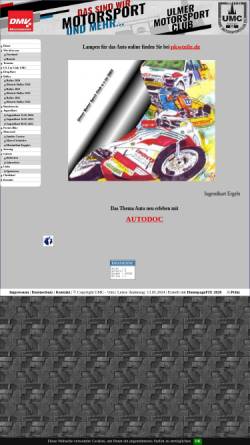 Vorschau der mobilen Webseite www.umc-ulm.de, Ulmer Motorsport Club e. V. im DMV