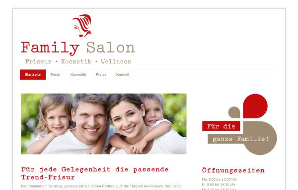 Vorschau von www.family-salon.de, Family Salon