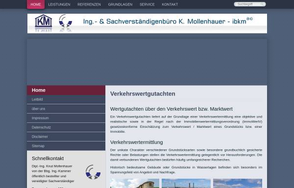 Vorschau von www.verkehrswertgutachten.de, verkehrswertgutachten.de