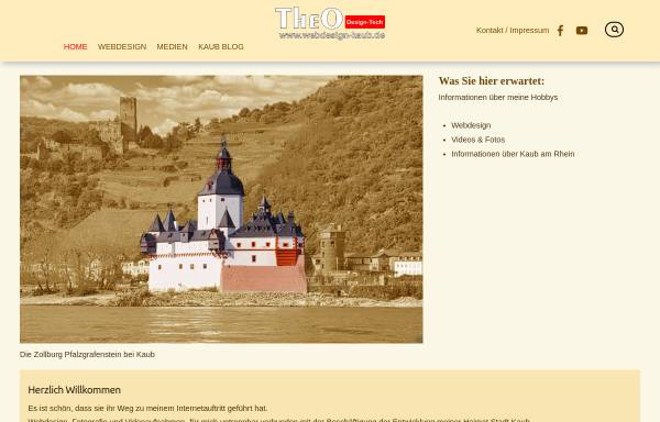 Vorschau von webdesign-kaub.de, Theo Design-Tech
