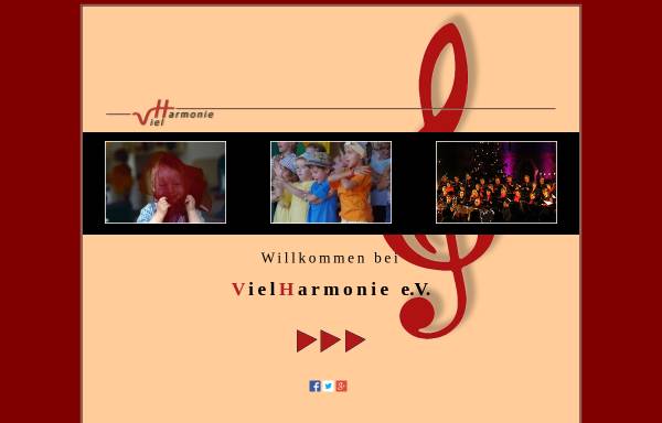 Vorschau von www.dievielharmonie.de, VielHarmonie e.V.
