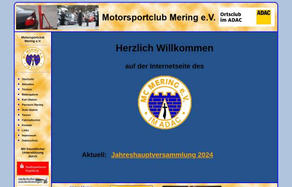 Vorschau von www.mc-mering.de, Motorsport-Club Mering e. V.