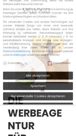 Vorschau der mobilen Webseite www.werbeagenturspielvogel.de, Spielvogel - Agentur für Werbung & Marketing