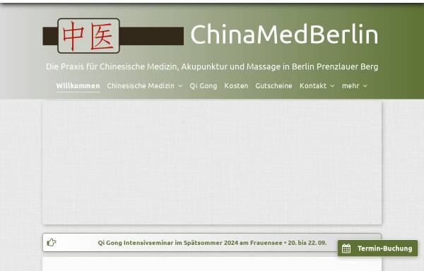 Vorschau von www.chinamed.berlin, ChinaMedBerlin