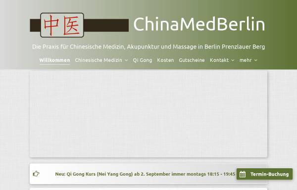 Vorschau von www.chinamed.berlin, ChinaMedBerlin