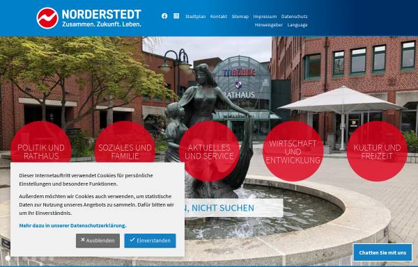 Vorschau von www.norderstedt.de, Stadt Norderstedt