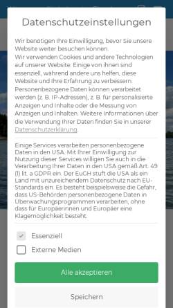 Vorschau der mobilen Webseite www.isarfischer.de, Die Isarfischer e.V.