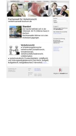 Vorschau der mobilen Webseite www.jusweb.info, Böhmer & Lotz