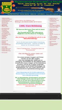 Vorschau der mobilen Webseite www.wwc-arolsen.de, Waldeckischer Wurftauben Club Arolsen e.V.