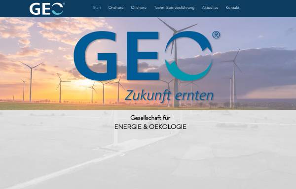 Vorschau von www.geo-mbh.de, GEO - Gesellschaft für Energie und Oekologie mbH