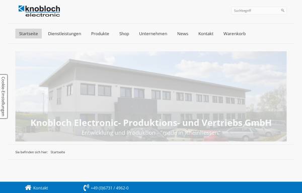 Vorschau von www.knobloch-gmbh.de, Knobloch GmbH