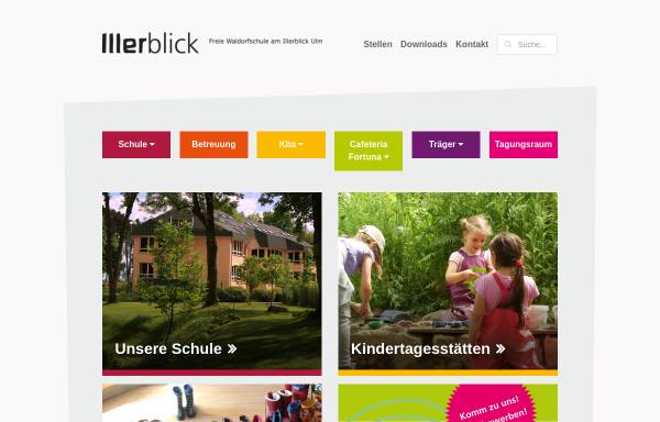 Vorschau von www.illerblick.de, Freie Waldorfschule am Illerblick