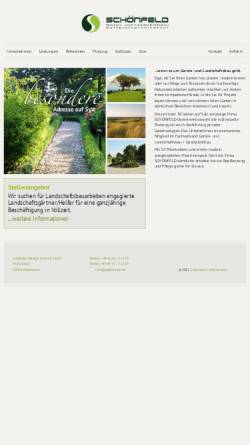 Vorschau der mobilen Webseite www.galabau-sylt.de, Schönfeld Garten & Landschaftsbau