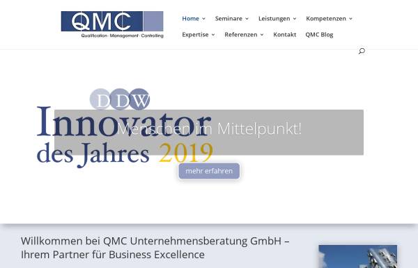 Vorschau von www.qmc.de, QMC Unternehmensberatung GmbH