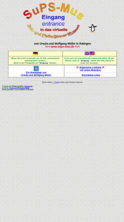 Vorschau der mobilen Webseite www.sups-mus.de, Salz- und Pfefferstreuer-Museum