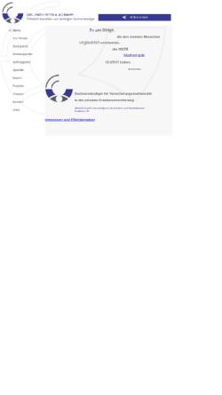 Vorschau der mobilen Webseite www.pkv-gutachter.de, PKV-Gutachter Dipl.-Mathematiker Schramm