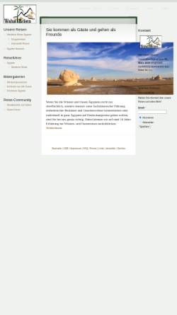 Vorschau der mobilen Webseite oasenreisen.de, Wahat-Reisen