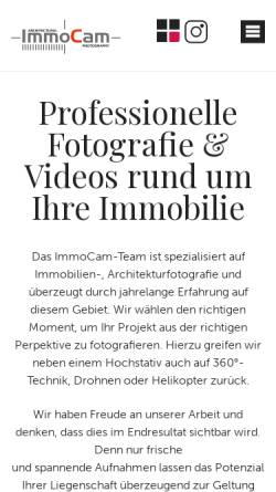Vorschau der mobilen Webseite www.immocam.ch, ImmoCam GmbH