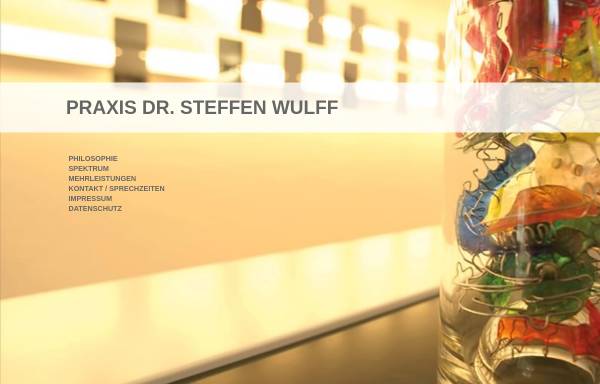 Vorschau von www.kieferorthopaede-wulff.de, Dr. Steffen Wulff Kieferorthopäde