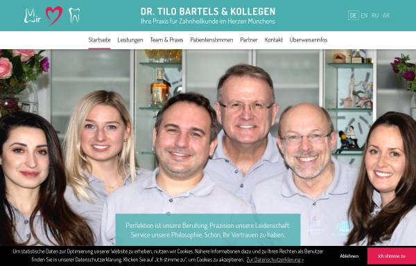Dr.med. dent. Tilo Bartels Zahnarzt