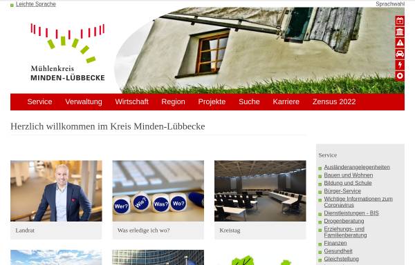 Vorschau von www.minden-luebbecke.de, Medienzentrum des Kreises Minden-Lübbecke