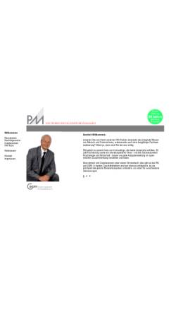 Vorschau der mobilen Webseite www.pm-personalberatung.de, PM Gesellschaft für Personalberatung und Managemententwicklung mbH