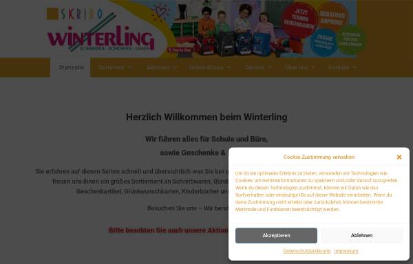 Vorschau von www.winterling-rehau.de, Winterling