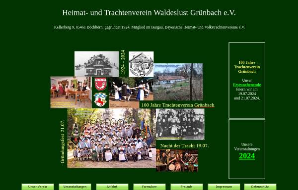 Heimat- und Trachtenverein Waldeslust Grünbach e.V.