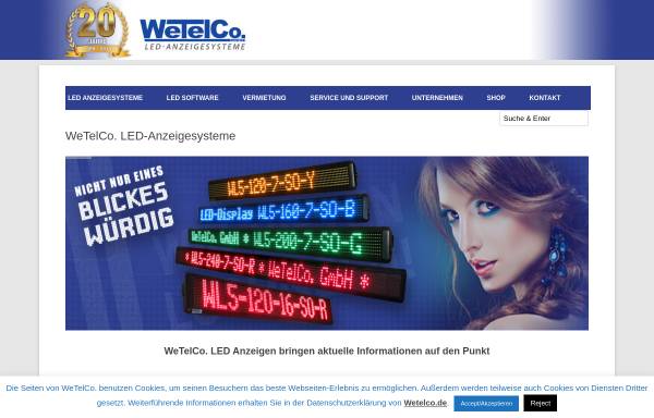Vorschau von www.wetelco.de, WeTelCo. GmbH