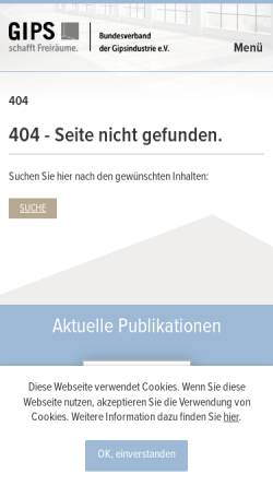 Vorschau der mobilen Webseite www.calciumbo.de, Die Rohstoffe für Calciumsulfat-Fließestriche