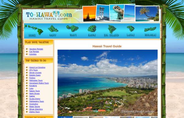 Vorschau von www.to-hawaii.com, To Hawaii