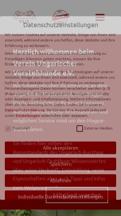 Vorschau der mobilen Webseite www.vizsla.de, Vizsla.de